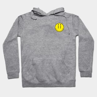 Six-Eyed Smiley Face, Front and Back Hoodie